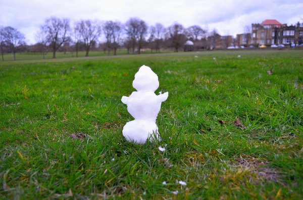 Зима без снега