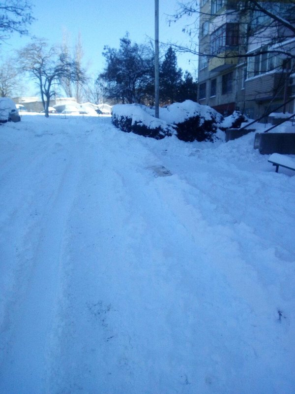 Зима без снега