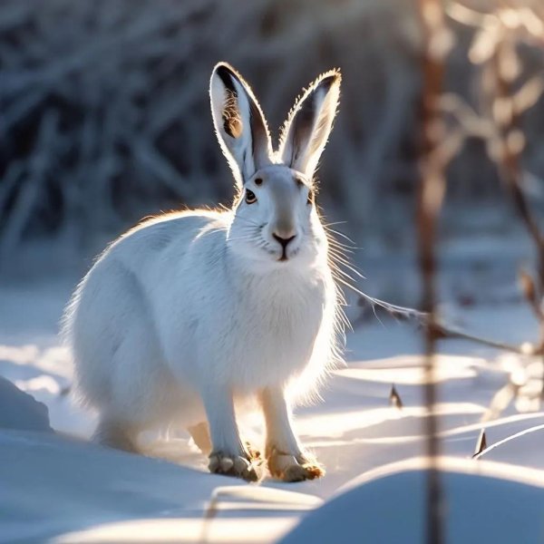 Зима и зайцы