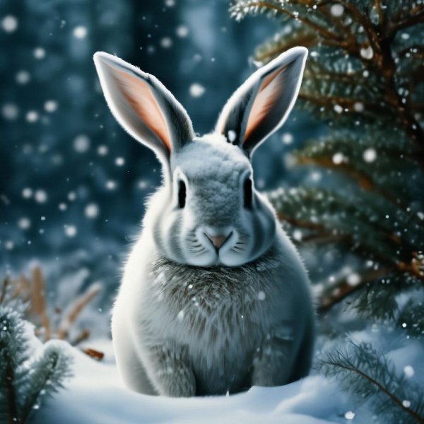Зима и зайцы