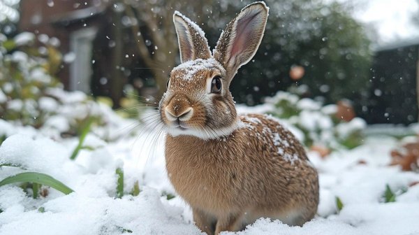 Зима и зайцы