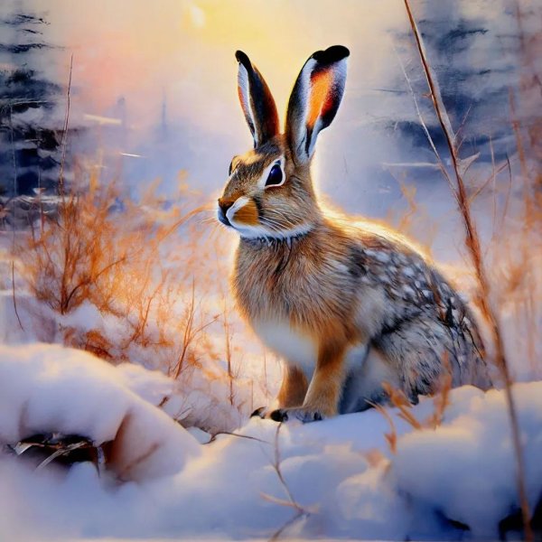 Зима и зайцы