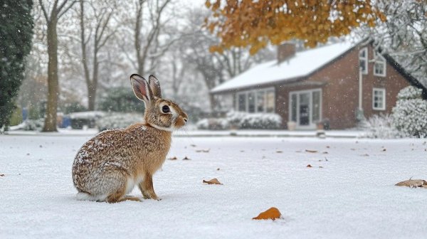 Зима и зайцы