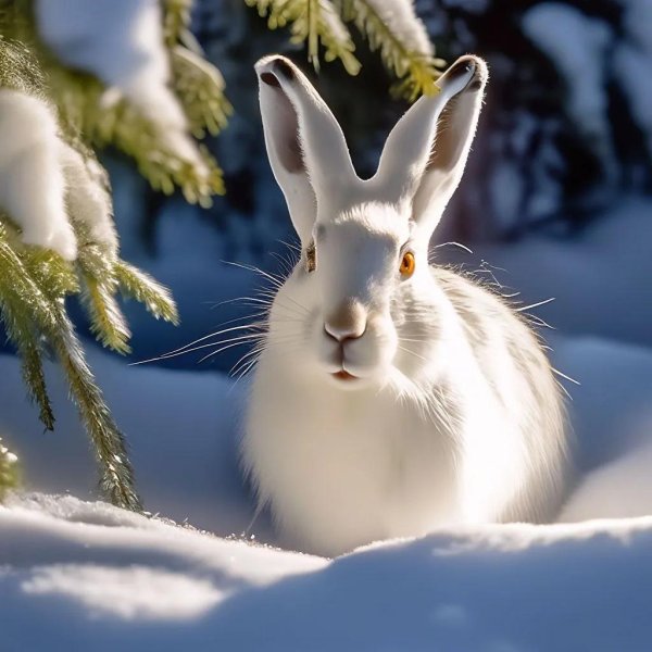 Зима и зайцы