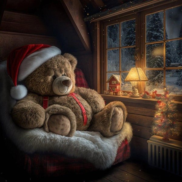 Вечер зима уют