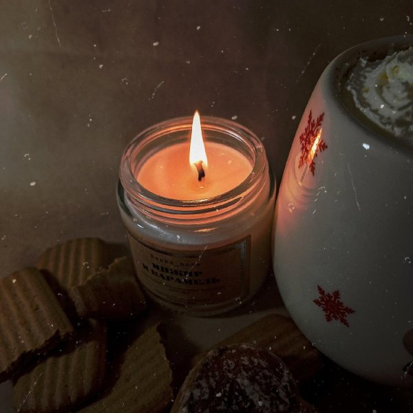 Вечер зима уют