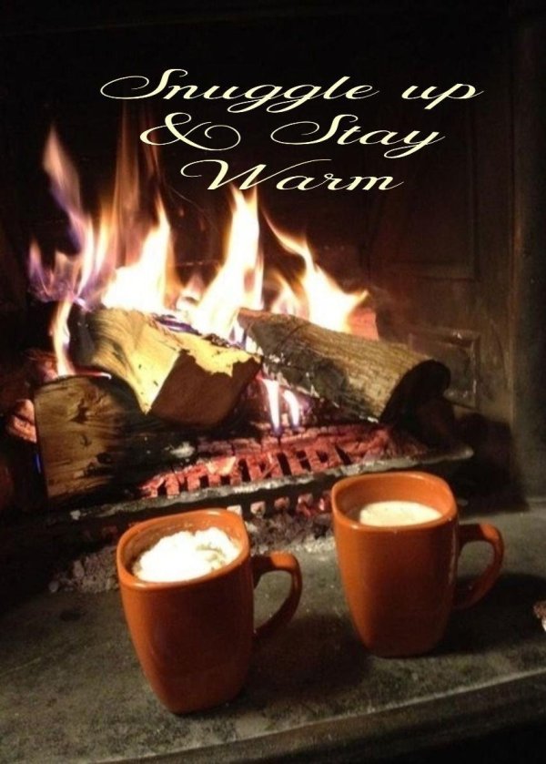 Вечер зима уют