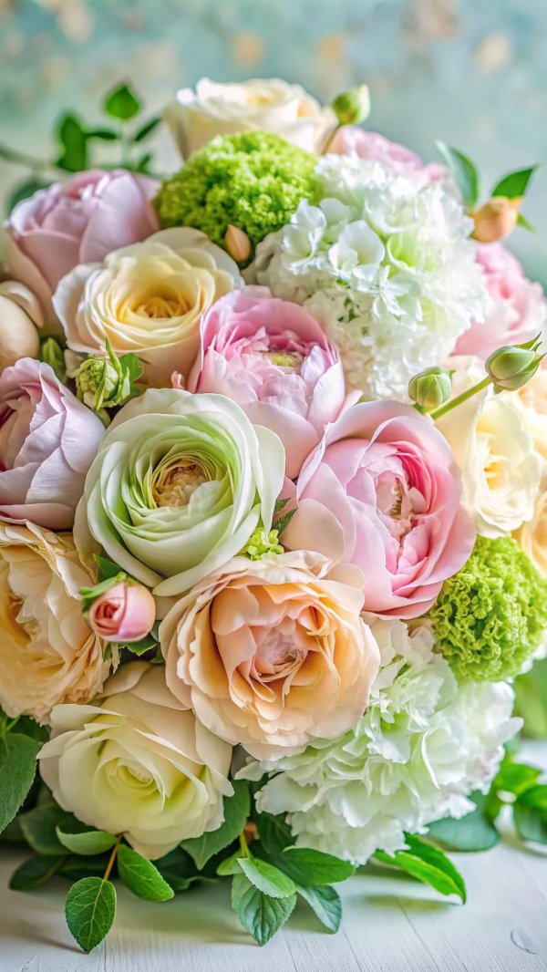 нежные букеты