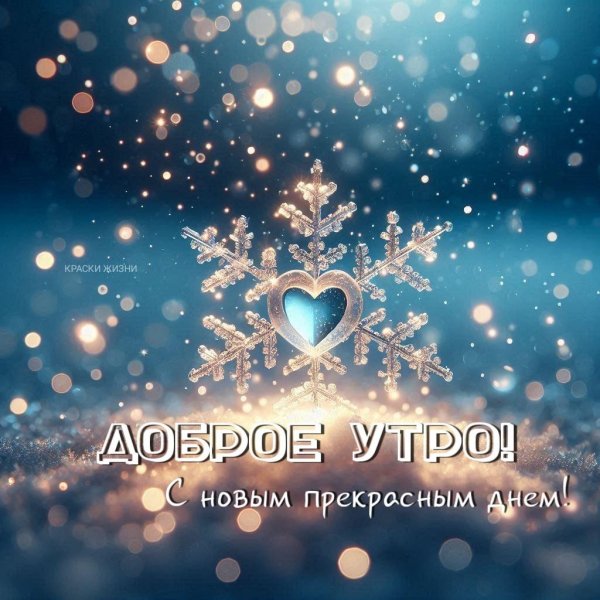 Зима с надписями со смыслом