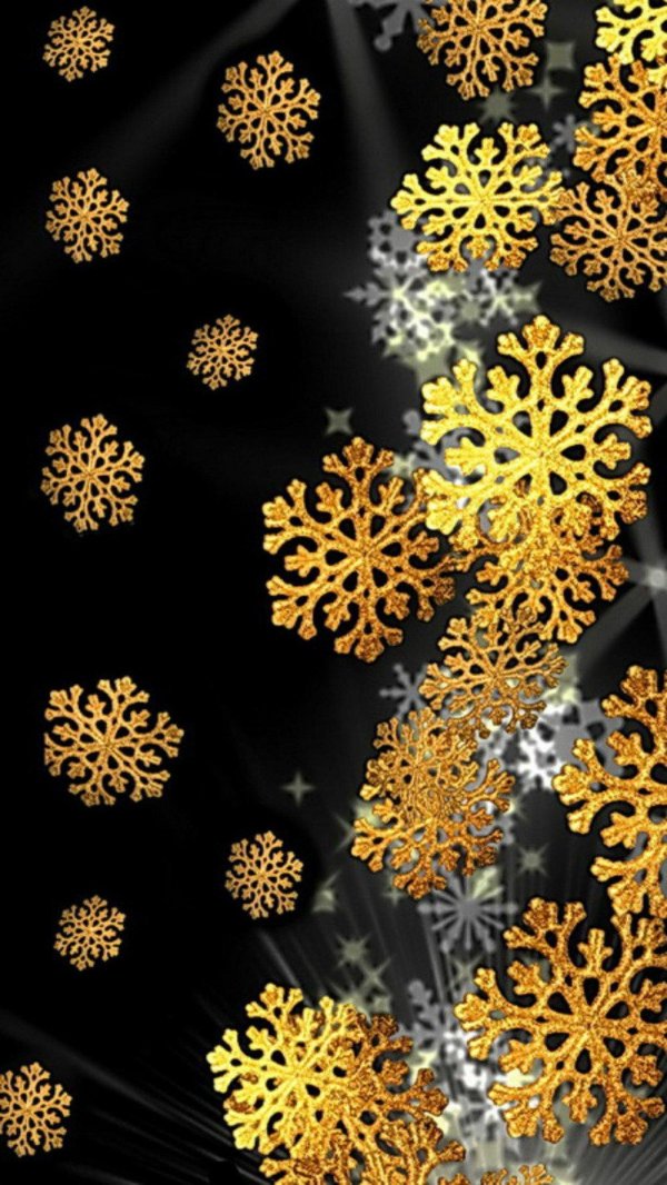 На рабочий стол зима снежинки