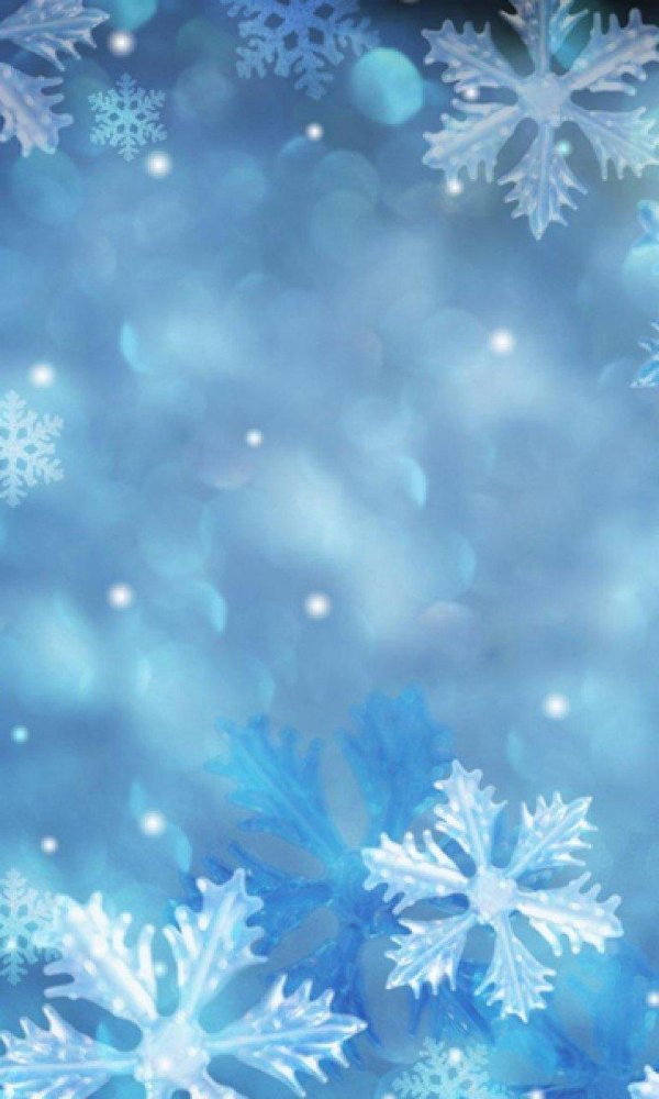 На рабочий стол зима снежинки