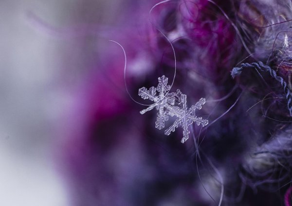 На рабочий стол зима снежинки