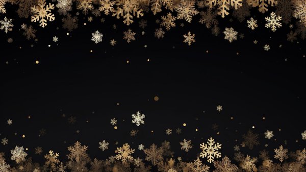 На рабочий стол зима снежинки