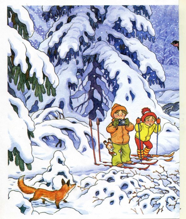 Зима для детей дошкольного возраста