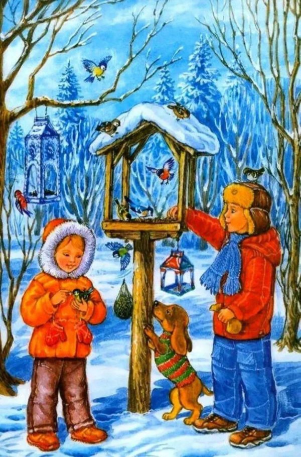 Зима для детей дошкольного возраста