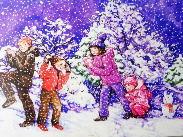 Зима для детей дошкольного возраста