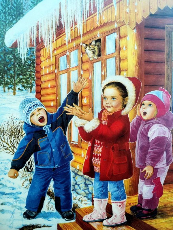 Зима для детей дошкольного возраста