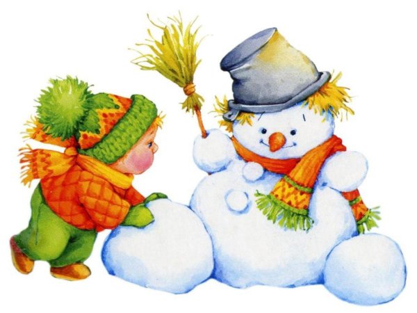 Зима для детей дошкольного возраста