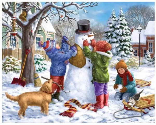 Зима для детей дошкольного возраста