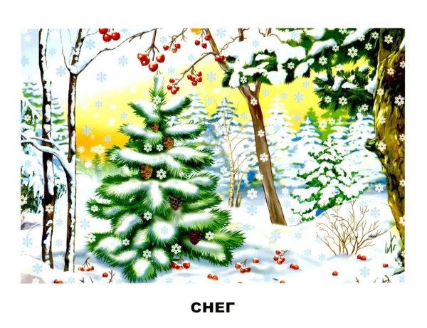 Зима для детей дошкольного возраста