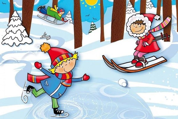 Зима для детей дошкольного возраста