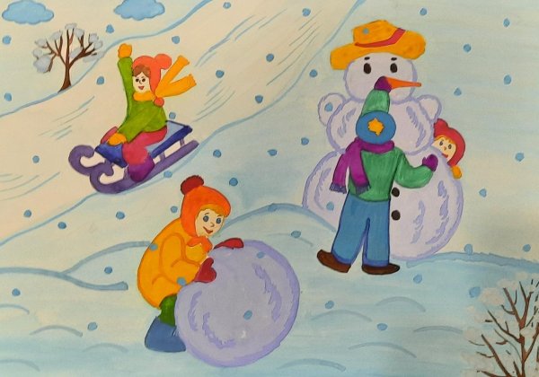 Зима для детей дошкольного возраста