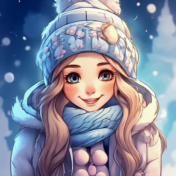 Мультяшная зима