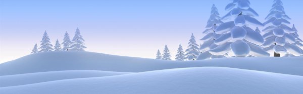 Мультяшная зима