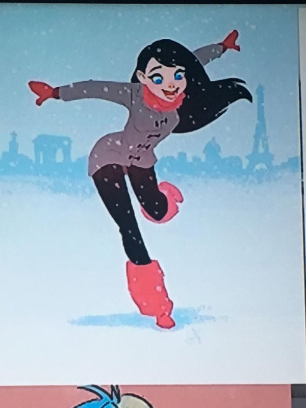 Мультяшная зима