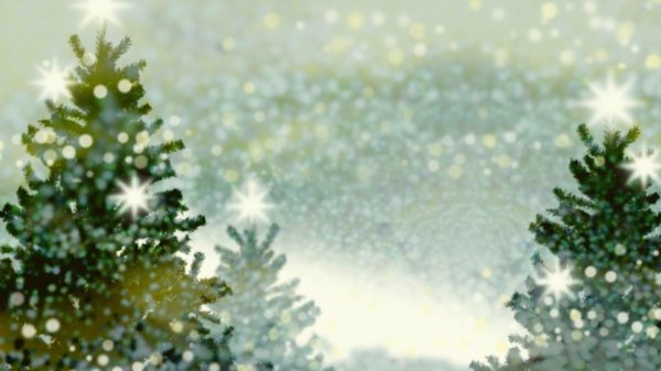 Блестящие зима