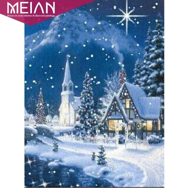 Блестящие зима