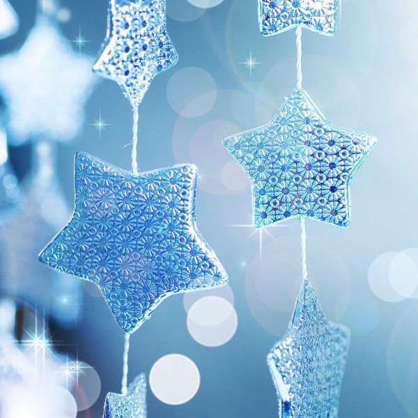 Блестящие зима