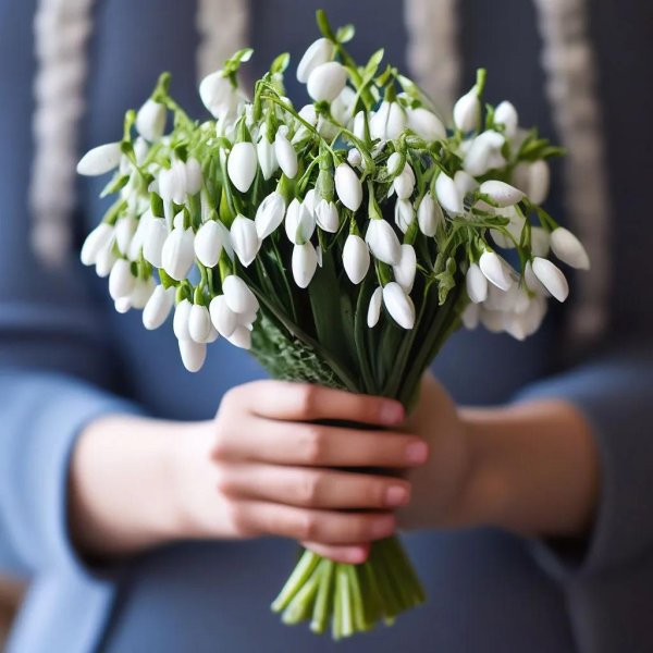 подснежник белый