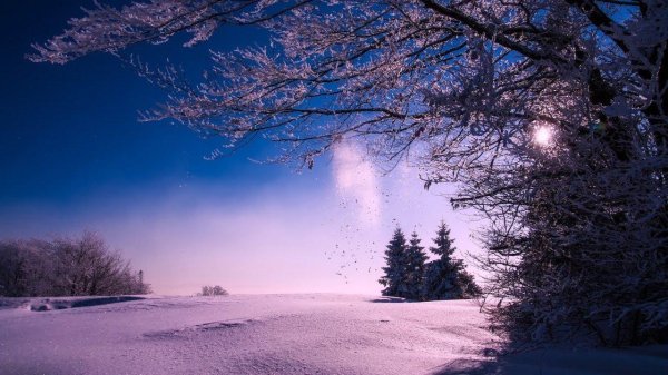 Погода зима