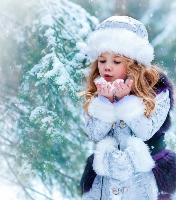 Зима пушистая