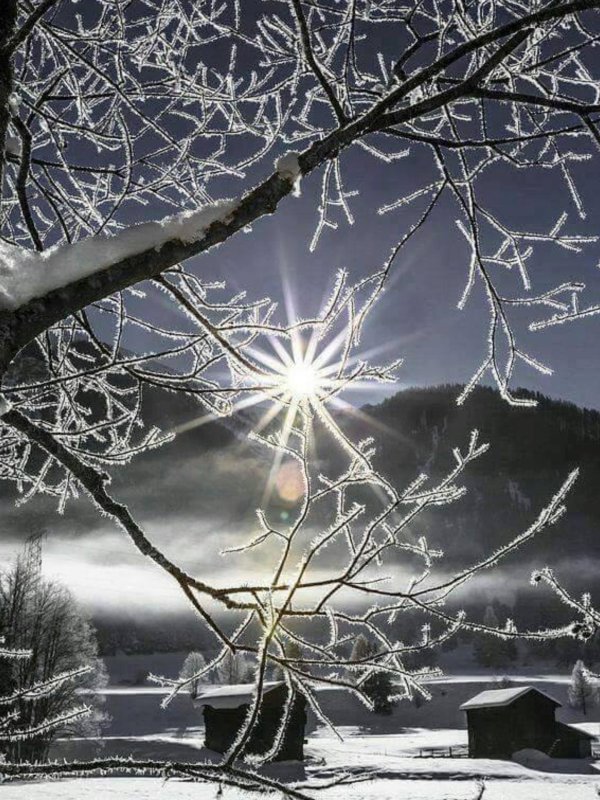 Грустные зима