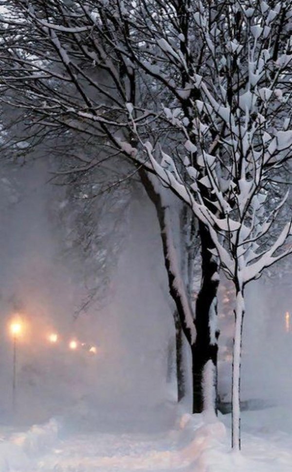 Грустные зима