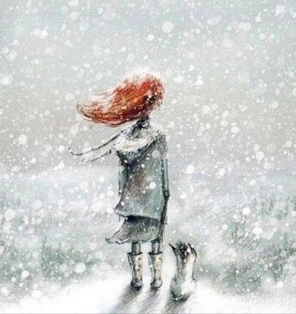Грустные зима