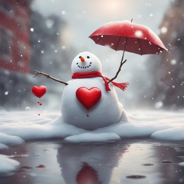 О любви зима