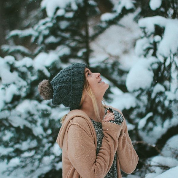 Зима и люди