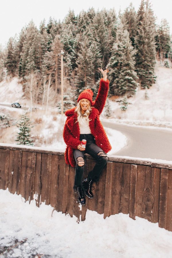 Зима и люди