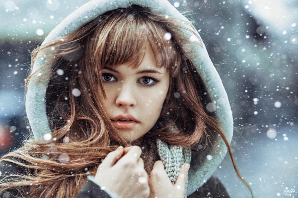 Зима и люди