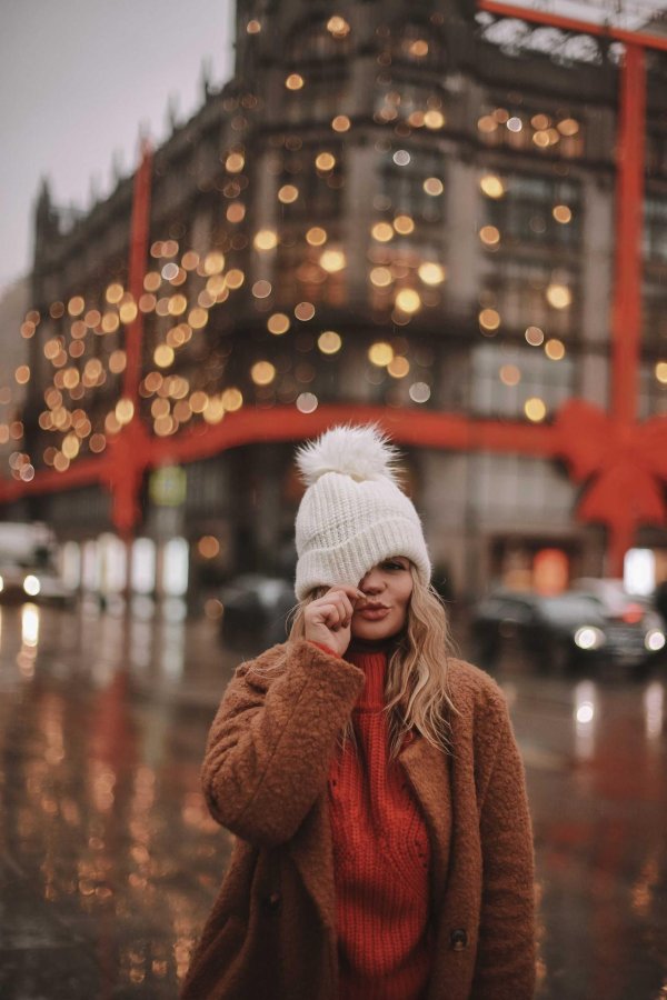 Зима и люди