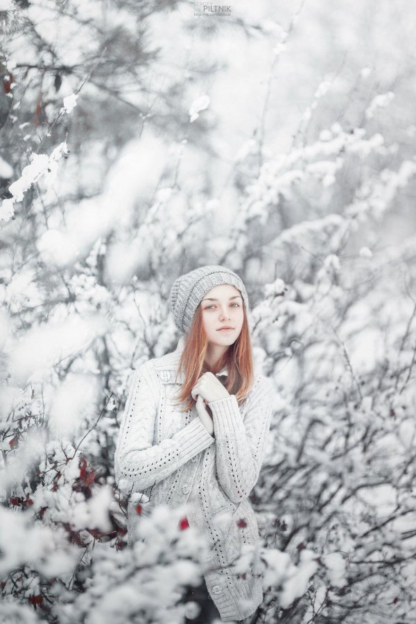 Зима и люди