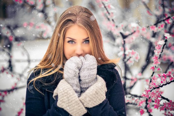 Зима и люди