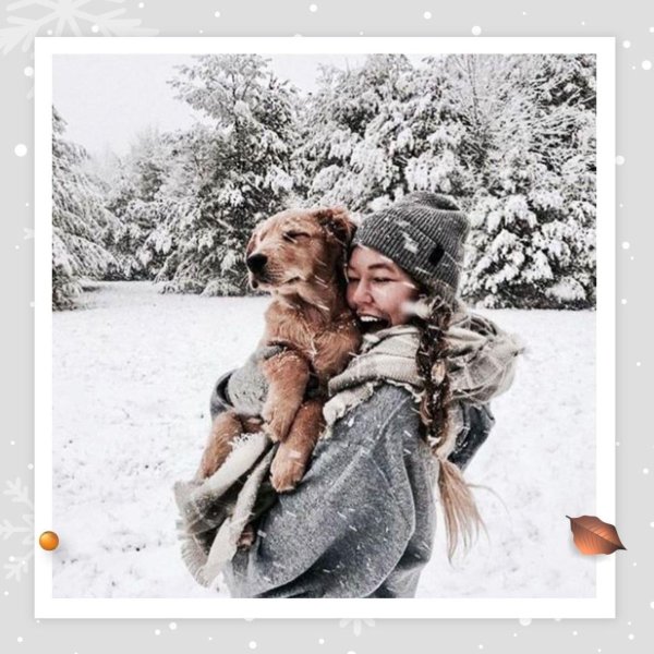 Зима и люди