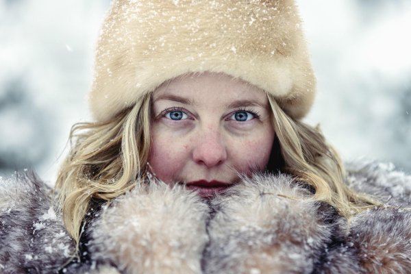 Зима и люди