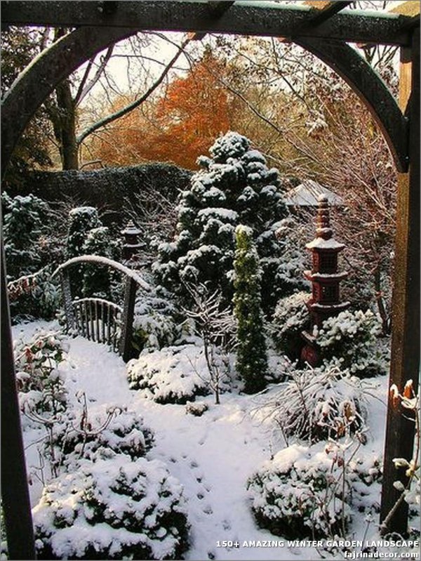 Зима на даче