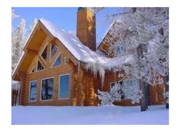 Зима на даче