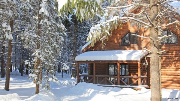 Зима на даче